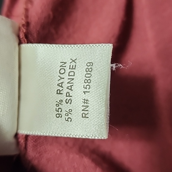 Dirtee Laundry Wine Colored Tie Front Short Sleeve Tee Sz 2X - Picture 8 of 8